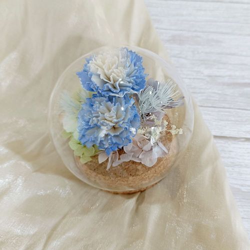 玻璃花球｜原創設計｜藍花
