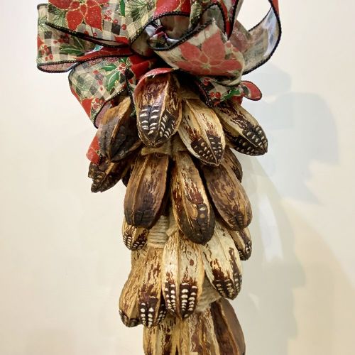 花藝創作｜花件擺飾｜桃花心木果