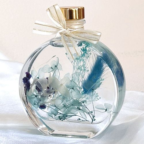 花藝創作｜花件擺飾｜浮游花(夢幻藍)｜顏色可客製